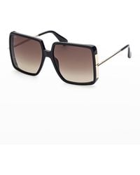 Max Mara - Malibu Square Acetate Sunglasses - Lyst