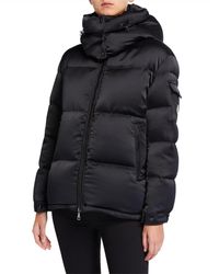 Moncler Wil Puffer Coat W/ Detachable Hood - Black