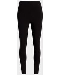 Commando - High-Rise Cropped Italian Cotton Leggings - Lyst