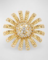 Harwell Godfrey - 18K Chubby Sunflower Diamond Ring, Size 6 - Lyst
