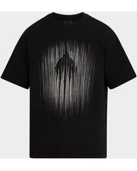 RTA - Colin Etched Monogram T-Shirt - Lyst