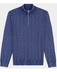 Robert Graham - Aubin Jacquard Knit Quarter-Zip Sweater - Lyst