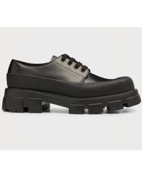 prada lug sole derby shoes