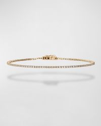 Lana Jewelry - Skinny Diamond Tennis Bracelet, 7"l - Lyst
