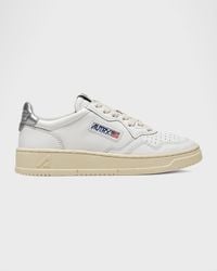 Autry - Medalist Low-top Bicolor Leather Sneakers - Lyst