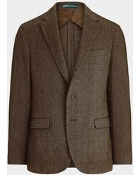 Polo Ralph Lauren - Herringbone Wool-Blend Two-Button Sport Coat - Lyst