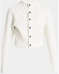 Jacquemus - Scala Textured Cardigan - Lyst