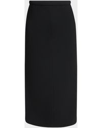 Givenchy - Long Pencil Skirt With Slit - Lyst
