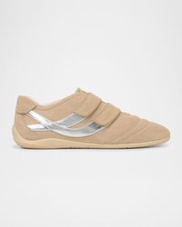Vince - Sonic Suede Grip-Strap Sneakers - Lyst