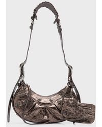 Balenciaga - Le Cagole Xs Metallic Shoulder Bag - Lyst