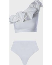 Maygel Coronel - Merly Two-Piece Asymmetric Bikini Set - Lyst