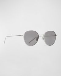 Totême - The Rounds Stainless Steel Round Sunglasses - Lyst
