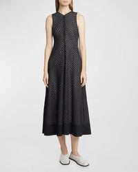 Proenza Schouler - Juno Broderie Anglaise A-Line Midi Dress - Lyst