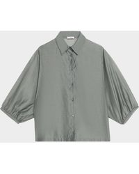 Peserico - Semi-Sheer Cotton-Silk Shirt - Lyst