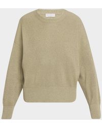 Brunello Cucinelli - Sparkling Cashmere Winter Vanise Crewneck Sweater - Lyst