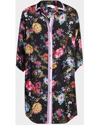 Johnny Was - Floral Shirtdress Coverup - Lyst