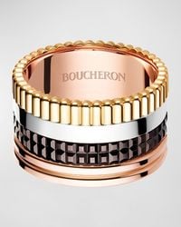 Boucheron - Quatre 18K Classique Large Band Ring - Lyst