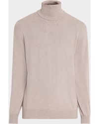 Brunello Cucinelli - Cashmere Turtleneck Sweater - Lyst