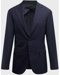 Brioni - Apos;S Solid Wool-Silk Blazer - Lyst