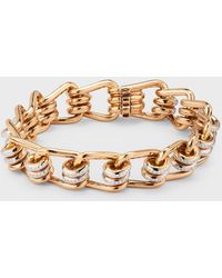 WALTERS FAITH - 18k Rose Gold Huxley Diamond Coil Link Bracelet - Lyst