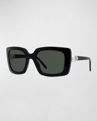 Givenchy - Pearlescent Metal Butterfly Sunglasses - Lyst