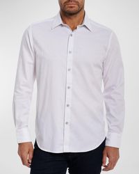 Robert Graham - Highland Stretch Cotton Jacquard Sport Shirt - Lyst