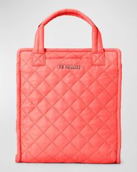 MZ Wallace - Mini Box Quilted Nylon Tote Bag - Lyst
