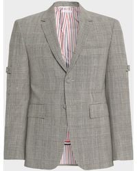 Thom Browne - Apos;S Fit 1 Single-Breasted Prince Of Wales Sport Coat - Lyst
