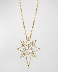 Hueb - 18K Estelar Pendant Necklace With Diamonds, 18"L - Lyst