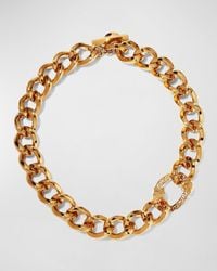 Versace - Greca Link Chain Necklace, 17"L - Lyst