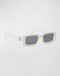 Off-White c/o Virgil Abloh - Arthur Arrows Acetate Rectangle Sunglasses - Lyst