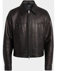 Amiri - Ma Quad Leather Work Jacket - Lyst