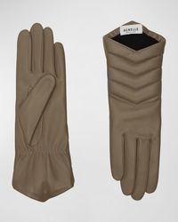 Agnelle - Apoline Leather Gloves - Lyst
