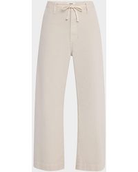 PAIGE - Arellia Ankle Jeans With Tie - Lyst