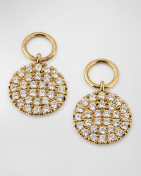 Lisa Nik - Sparkle 18K Diamond Earring Charms - Lyst