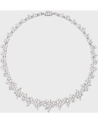 Paul Morelli - Lagrange 18k White Gold Pearl And Diamond Necklace - Lyst