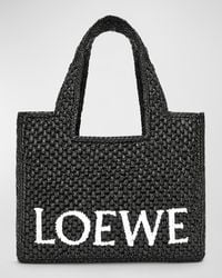 Loewe - X Paula's Ibiza Small Font Tote Bag - Lyst