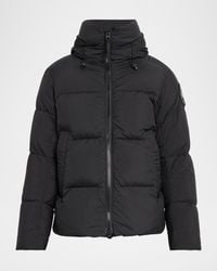 Canada Goose - Apos;S Crofton Matte Nylon Hooded Puffer Jacket - Lyst