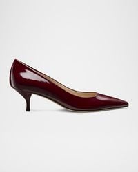 Stuart Weitzman - 50Mm Stuart Power Patent Leather Pumps - Lyst
