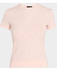 Theory - Tiny Tee 2 Nebulous Organic Cotton Top - Lyst