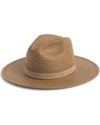 Janessa Leone - Adriana Packable Straw Panama Hat - Lyst
