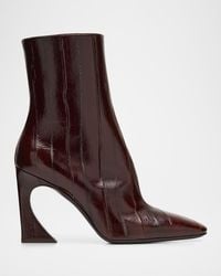 Fendi - Arco' Heeled Ankle Boots - Lyst