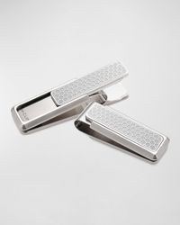 M-clip - Honeycomb Etched Stainless Steel Money Clip - Lyst