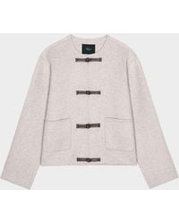 Rails - Deidre Drop Shoulder Wool-Blend Jacket - Lyst
