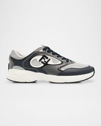 Fendi - Forward Mesh Low-Top Sneakers - Lyst