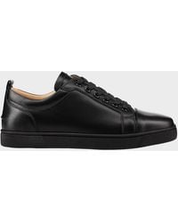 Christian Louboutin - Louis Junior Leather Low-Top Sneakers - Lyst