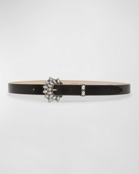 Isabel Marant - Celenia Embellished Leather Belt - Lyst
