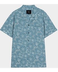 Rails - Tyler Cotton Floral Camp Shirt - Lyst
