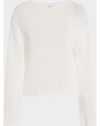 Vince - Coated Cotton Pullover - Lyst