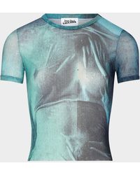 Jean Paul Gaultier - Water-Print Mesh Baby T-Shirt - Lyst